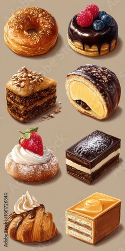 Sweet Treats: Delicious Pastries & Cakes