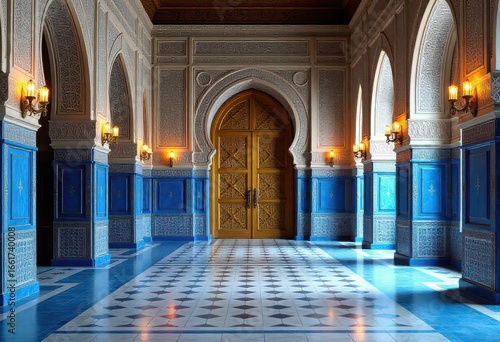 blue mosque interior