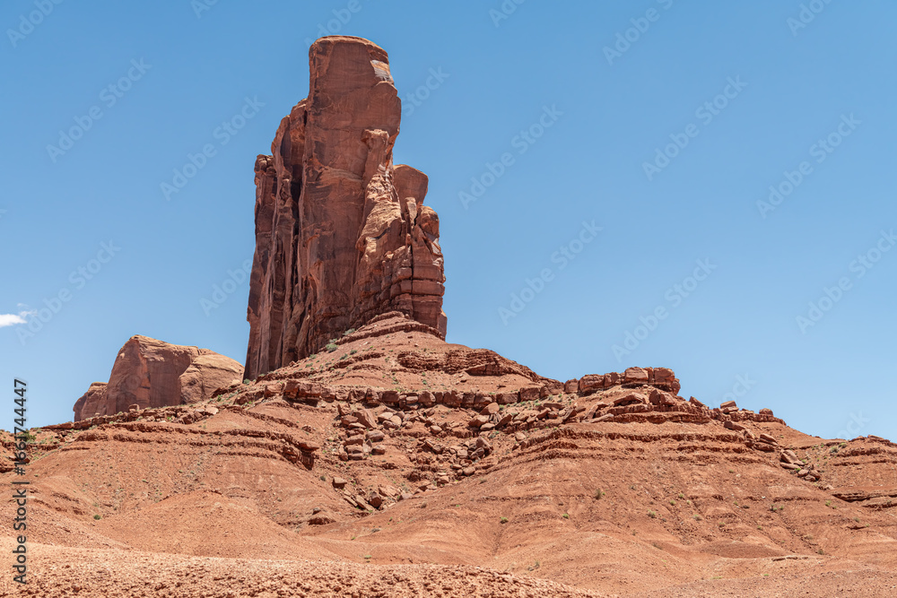 Fototapeta premium Sandstone Buttes in Monument Valley, Arizona, USA