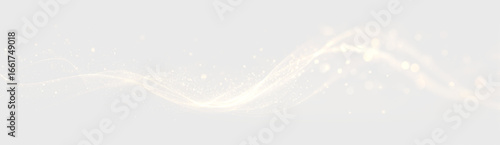 Wave, luxury, brilliant, shine, light, twirl, background with golden twirl of energy, bright spin orbit, transparent line beam and dust sparkle in dynamic design.