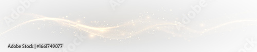 Wave, luxury, brilliant, shine, light, twirl, background fantasy glow with bright fire effect, black sparkle trail, curved magic beam and golden flickering dust.