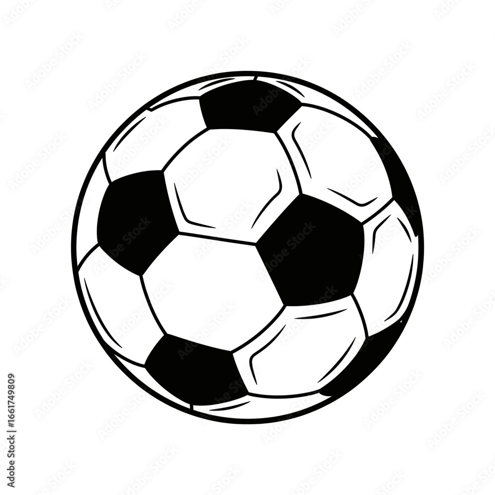 Fototapeta premium Refined Soccer Ball