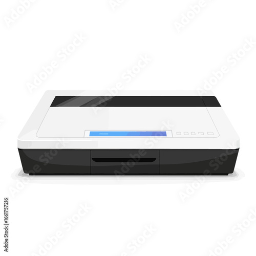 Duplicator machine isolated 