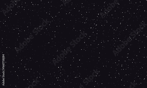 Colorful galaxy night sky vector background with milky way, nebula, stardust, and shining stars
