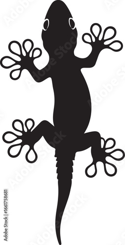  a cartoon reptile animal silhoutte