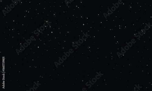 Colorful galaxy night sky vector background with milky way, nebula, stardust, and shining stars