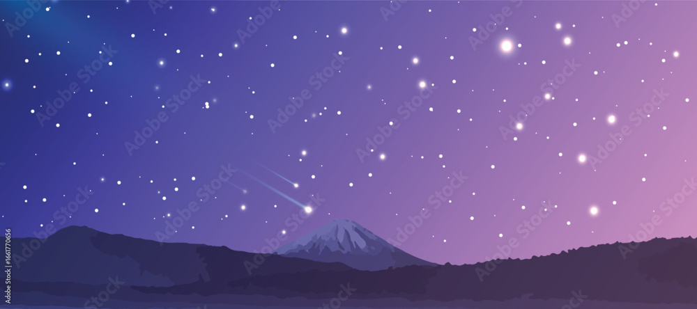 Fototapeta premium Nighy sky background