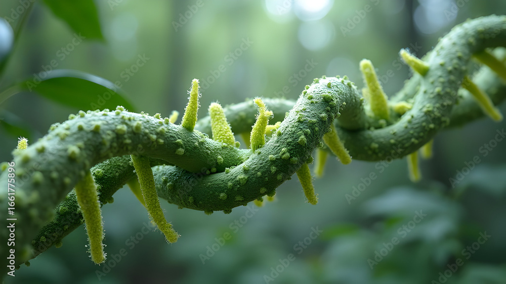 Naklejka premium Environmental Remediation Through Genetic Modification