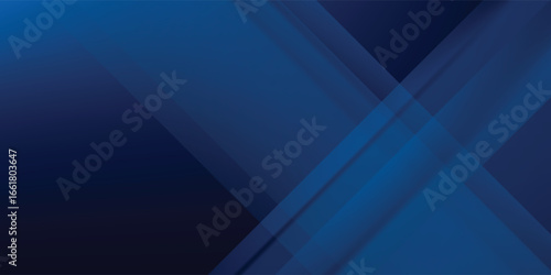 Dark blue modern business abstract background. Vector illustration design for presentation, banner, cover, web, flyer, card, poster, wallpaper, texture, slide, magazine, and powerpoint