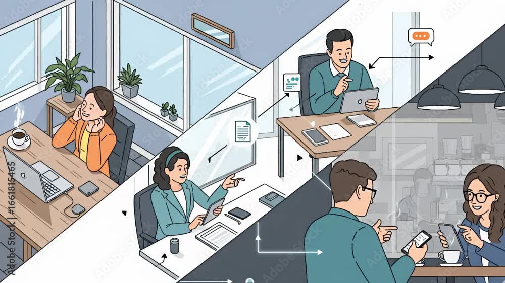 4K Footage of Diverse Work Environments A Visual Exploration of ...