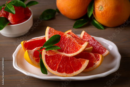Fresh Fruit grapefruit with...