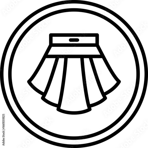 Mini Skirt Icon