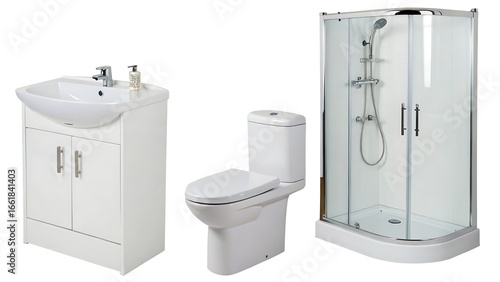 toilet bowl isolated on white