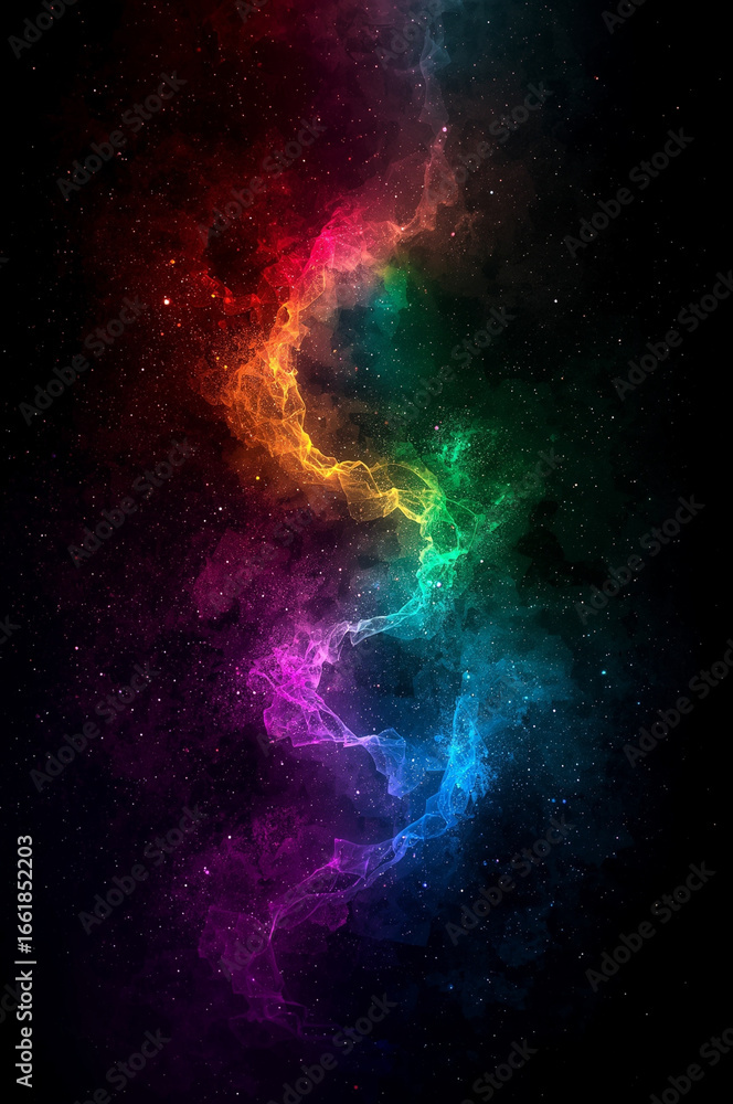 Obraz premium space background with stars