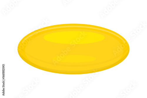 Fish Oil Capsule Icon. Supplement Symbol Isolated on White Background for App, Web, and Graphic Design. Vector Illustration