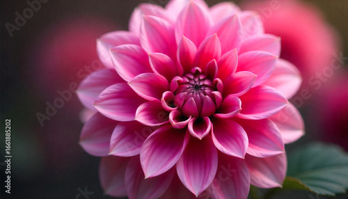 pink dahlia flower
