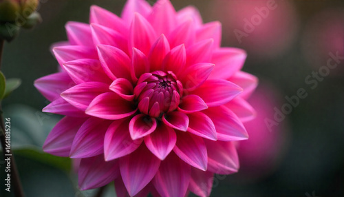 pink dahlia flower