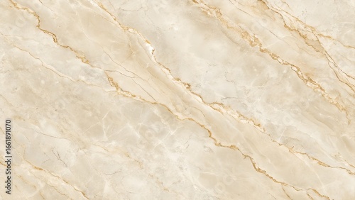 Luxurious Cream and Brown Marble Texture Background - Natural Stone Pattern