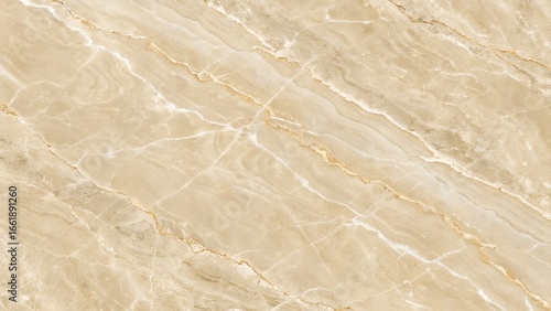 Luxurious Cream and Brown Marble Texture Background - Natural Stone Pattern