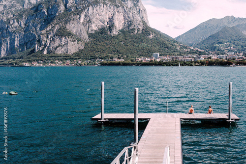 Fototapeta Naklejka Na Ścianę i Meble -  lake como italy