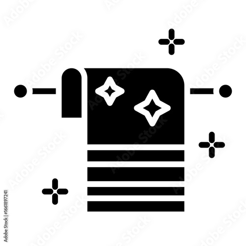 Towels Vector Icon