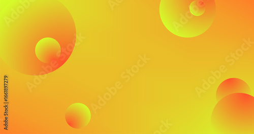 Gradient balls abstract background with Copy Space for wallpaper web page background surface textures