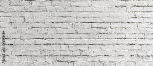 The white brick wall providing a clean and minimalistic backdrop for design.