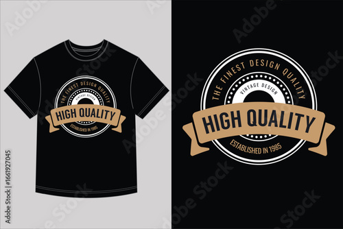 High quality vintage banner tshirt design for promotional products
