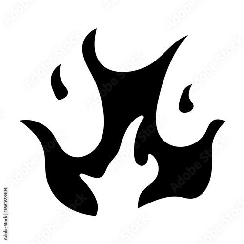 flame glyph style