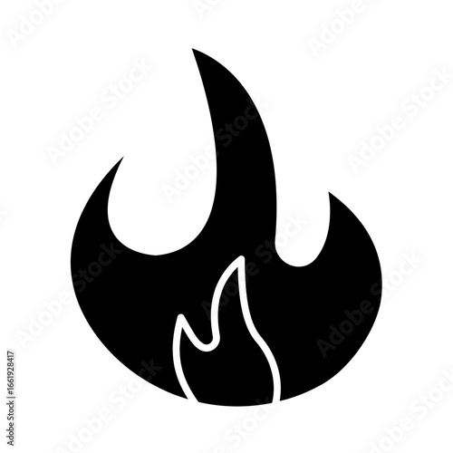 flame glyph style