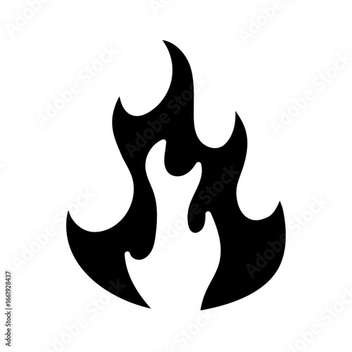 flame glyph style