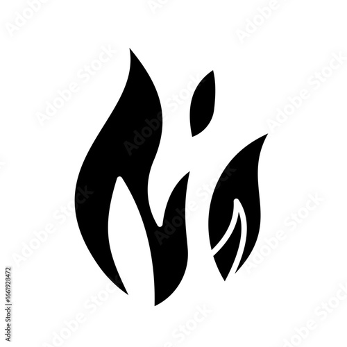 flame glyph style