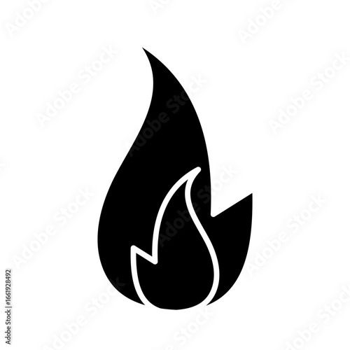 flame glyph style