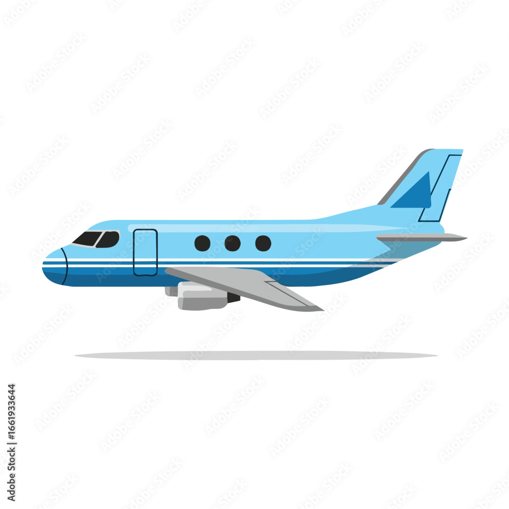 Obraz premium Airplane vector design for motion graphics