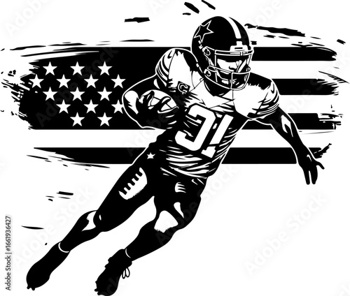 "American Football Icons Set"