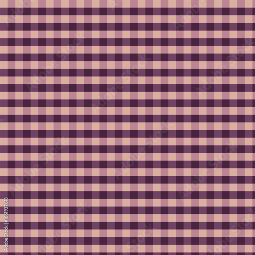 Seamless Gingham Fabric Pattern Lines Vector Abstract Stripe Texture suitable for Textiles Print Medium.