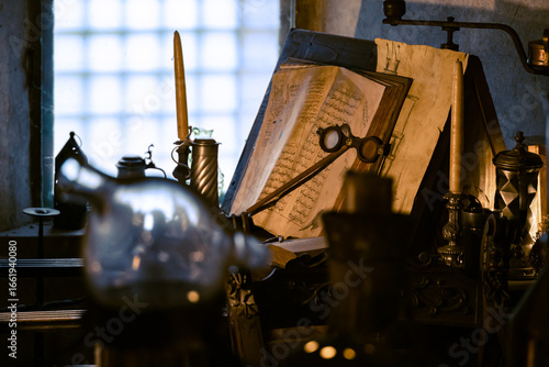 Photography An alchemist's old laboratory