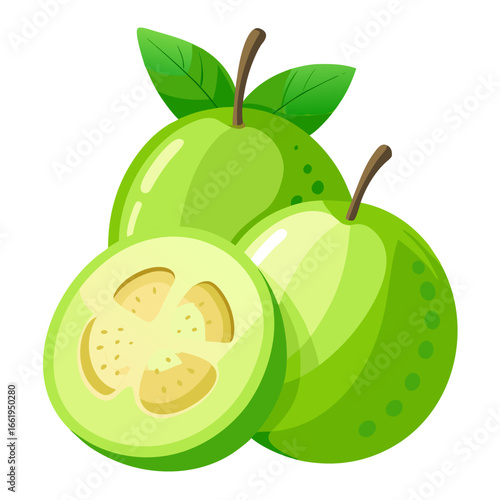 guava with leaf
