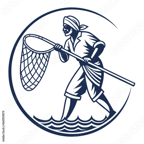 A hand-drawn vector sketch of a bow and arrow is a cartoon illustration of a cupid character