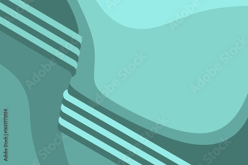 Abstract wavy background with stripes. Vector illustration. Plenty of free space for text.