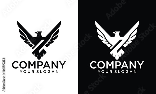 Creative pheonix birds collection logo design symbol vector illustration	
