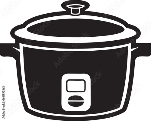 Modern Rice Cooker Icon