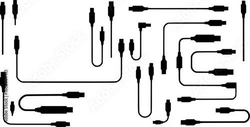 set of usb cables