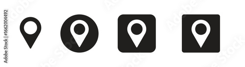 location icon vector , location icon set vector 