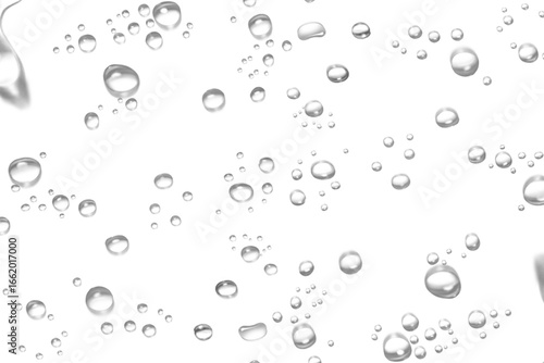 Realistic water drops. PNG drops, condensation on the window, transparent water drop. Abstract water drops, bubbles on transparent background digital liquid design