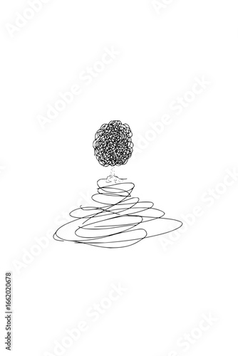Chakra meditation spiritual energy kundalini mystical symbol art