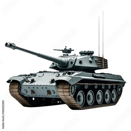 Tanks, transparent background, powerful combat machines