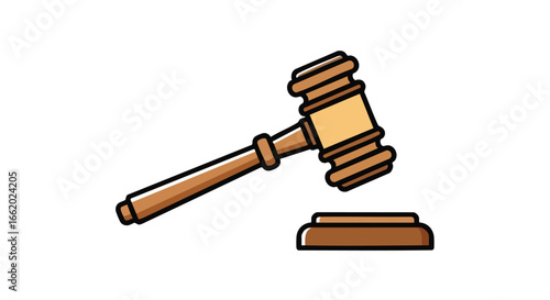 Gavel's descent: Representing the enforcement of law and the administration of justice within the legal system and judicial process