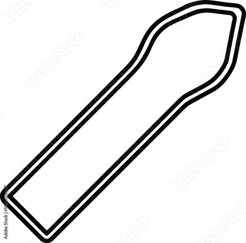 Pathology Microscope Slide Flat Lay Laboratory Test on White Background Vector Illustration