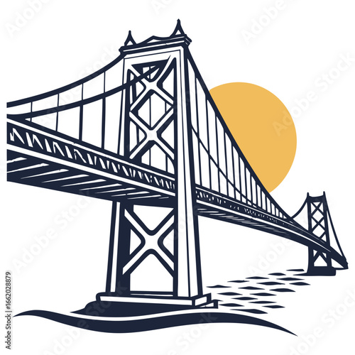 Horizon Bridge logo,icon dual use